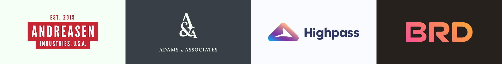 A row of pitch deck slide thumbnails.